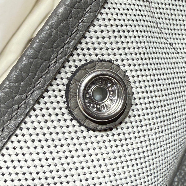 HM Neo Garden 23 bag Gray Canvas and Negonda Calfskin 243337