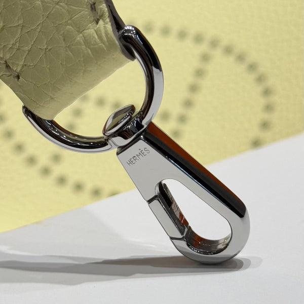 Hermes Evelyn 18 Bag Milton Yellow Epsom Leather 255527