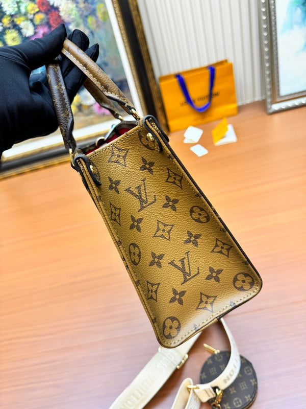 LV OnTheGo PM 25cm Brown Monogram Canvas 206023