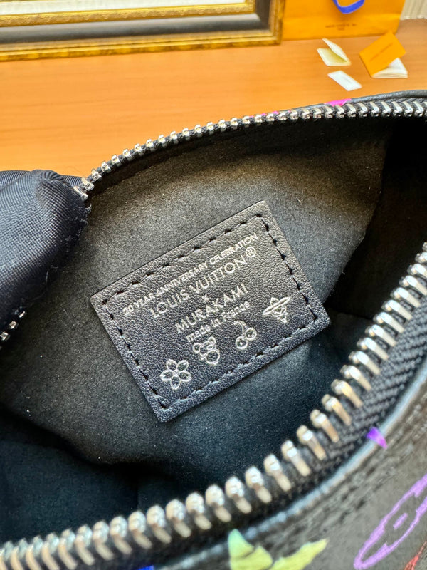 LV Nano Speed 16cm Black Multicolore Monogram Canvas 206013