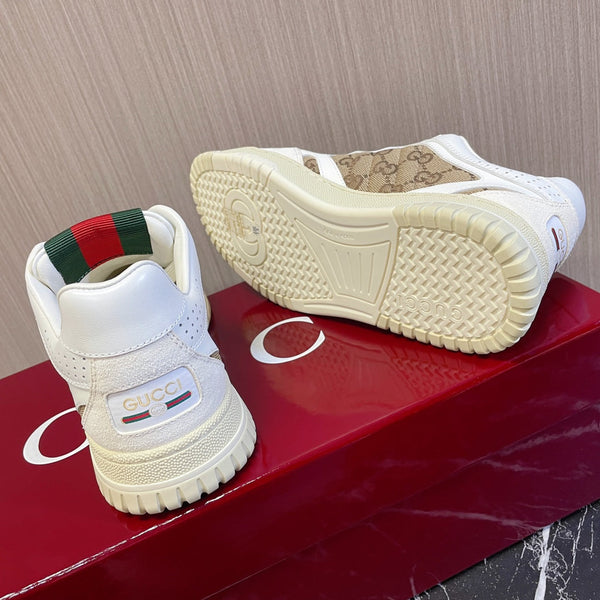 Sneakers GG Retro per coppie bianche marroni