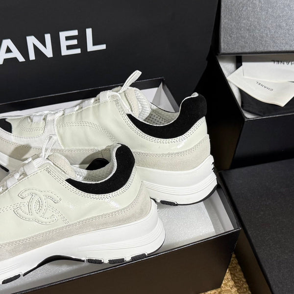 CC 25A Sneakers Ash Mist Nero Vitello Laminato e Vitello Scamosciato 352122