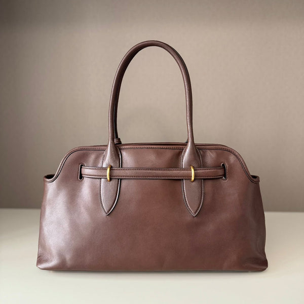 MiuMiu popular vintage tote bag 44cm sheepskin