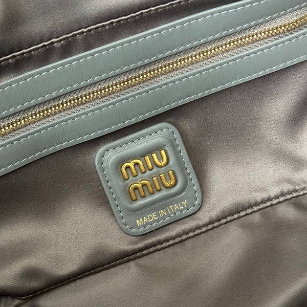 MiuMiu bowling ball bag 12cm calfskin