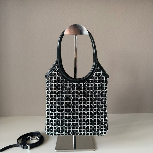 MiuMiu small diamond bag 20cm leather