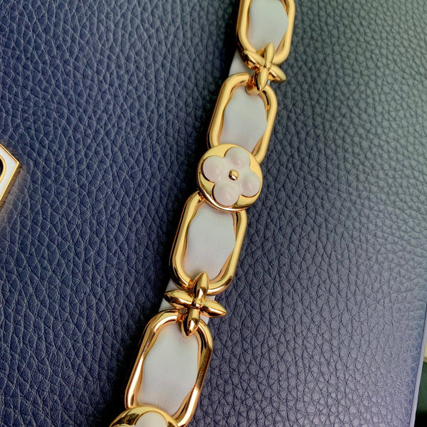 capucines mm 31.5 dark blue taurillon leather gold hardware