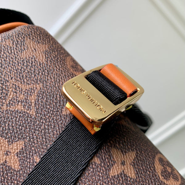 Lv Montsouris 32 Monogramma Marrone