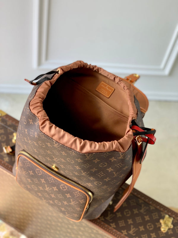 Lv Montsouris 32 Monogramma Marrone