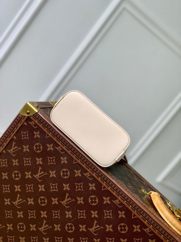 Lv Nano Alma 18 Cream Epi Leather