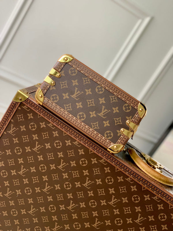 Lv Alma Trunk 26 Brown Monogram