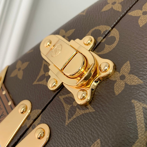 Lv Alma Trunk 26 Brown Monogram