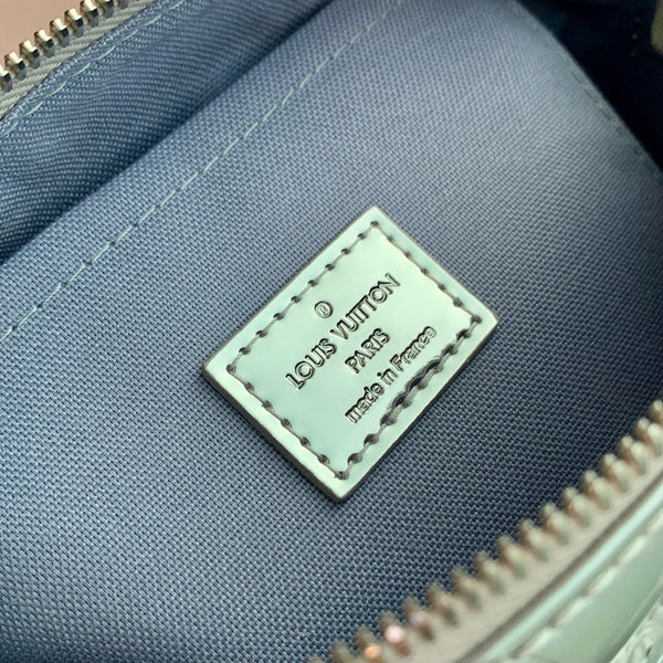 SPEEDY BANDOULIÈRE 20 IN PELLE DI VITELLO CON MONOGRAMMA ARGENTO IN RILIEVO