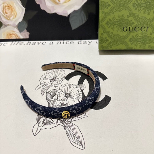 SERRE-TÊTE EN JEAN BLEU NUIT 432817