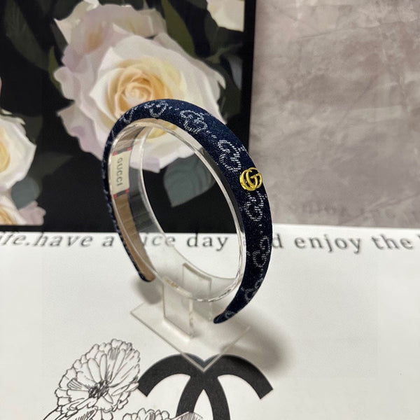 SERRE-TÊTE EN JEAN BLEU NUIT 432817
