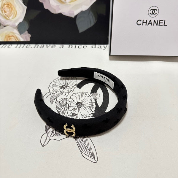 BLACK FABRIC HAIRBAND 432839