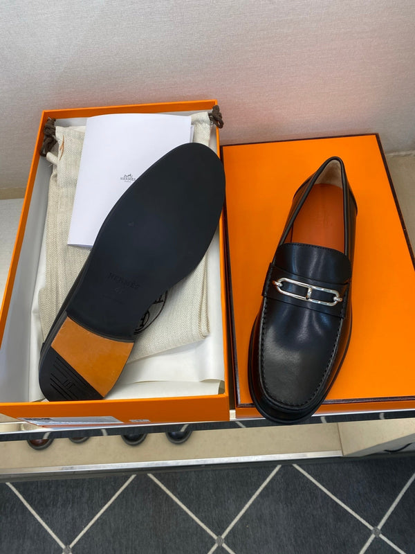 HM Men's Colette Loafer Black Calfskin 680420