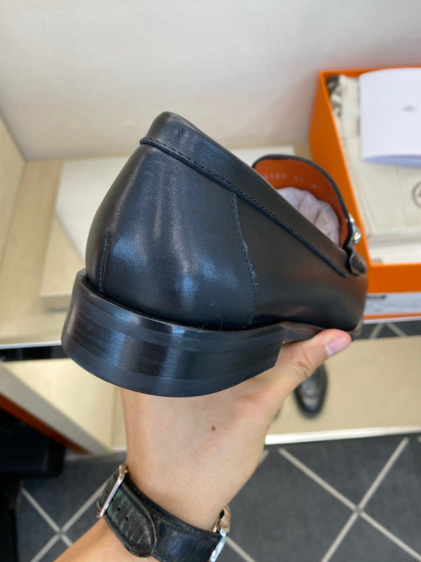 HM Men's Colette Loafer Black Calfskin 680420