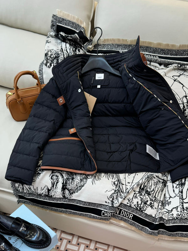 Burberry 25 Jacket Black Down Nylon