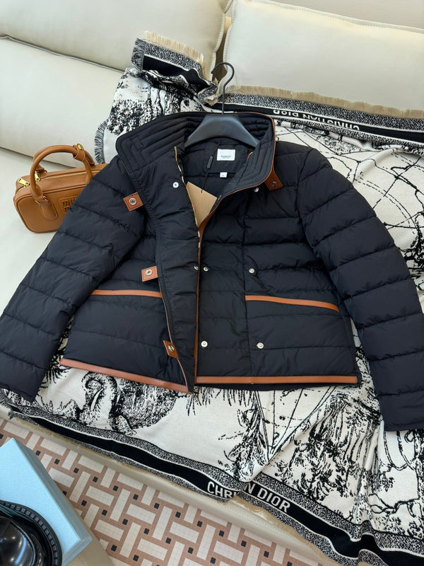 Burberry 25 Jacket Black Down Nylon