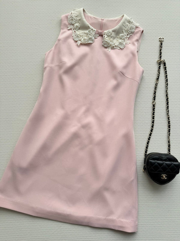 CC Robe sans manches Printemps/Été 26 Rose Clair Polyester 352965