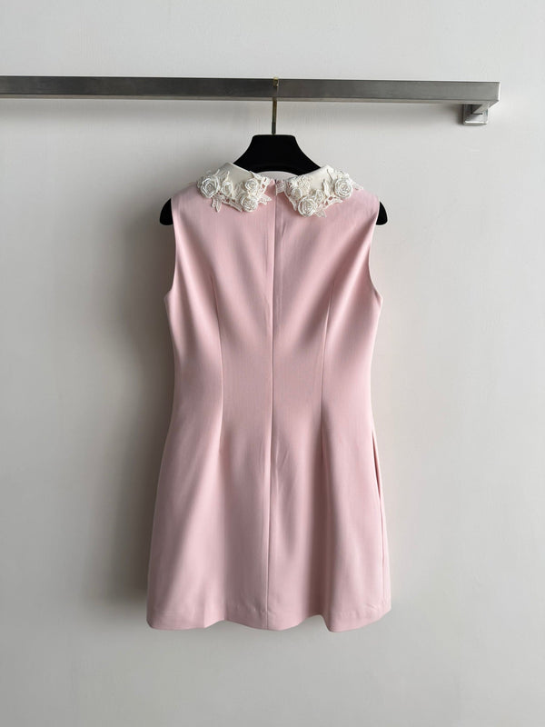 CC Robe sans manches Printemps/Été 26 Rose Clair Polyester 352965