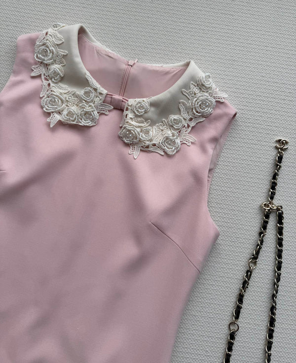 CC Robe sans manches Printemps/Été 26 Rose Clair Polyester 352965