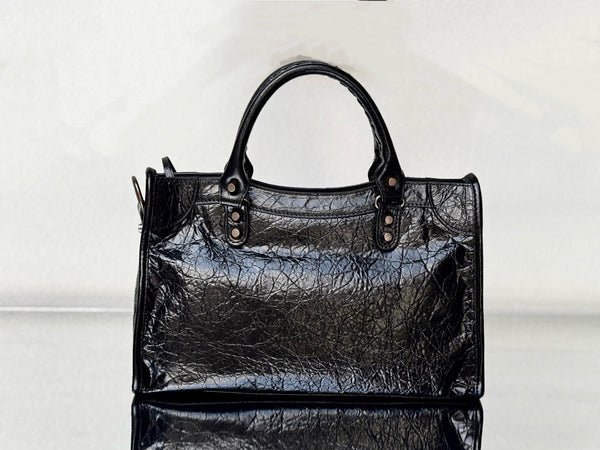 Balenciaga Le City Bag Black Lambskin