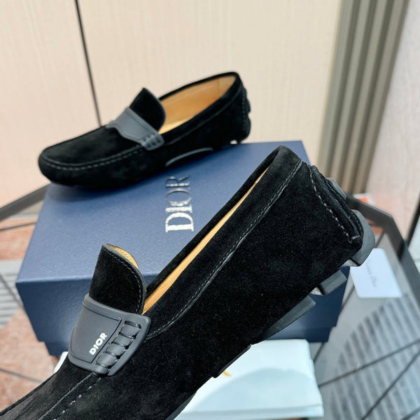 CD Odéon Men’s Loafer Black Suede 664117