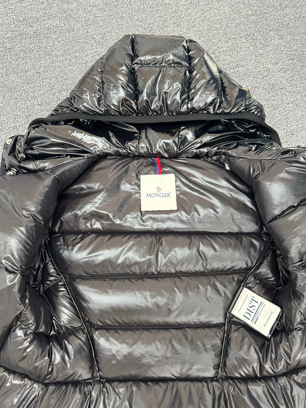 Moncler 25 Jacket Glossy Black Polyester 288452