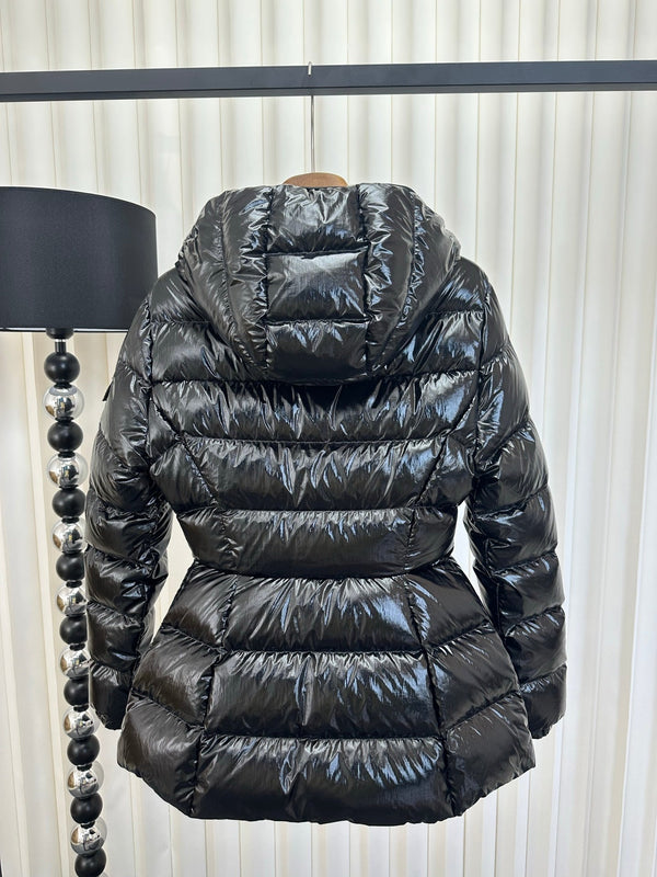 Moncler 25 Jacket Glossy Black Polyester 288452