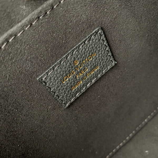 LV Lock&Go Bag Black Gold Cowhide 240844