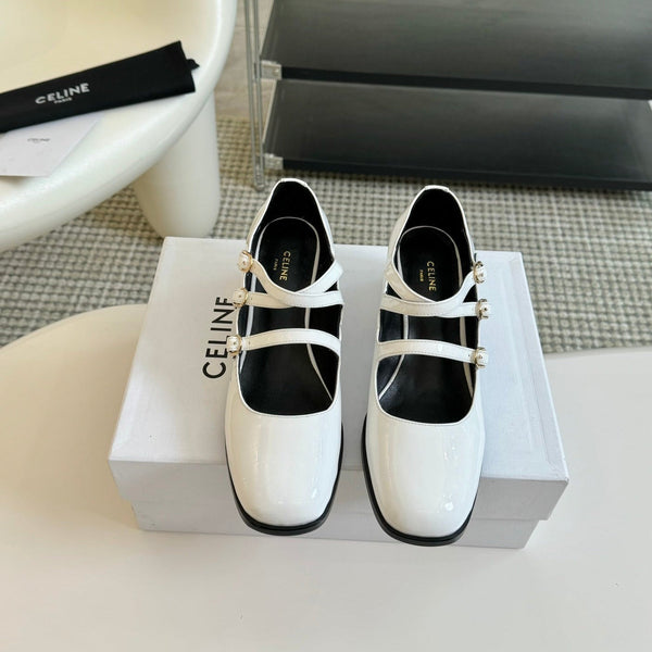 WOMEN'S SANDALS WITH ROUND TOE WHITE SPECIFIC COWHIDE