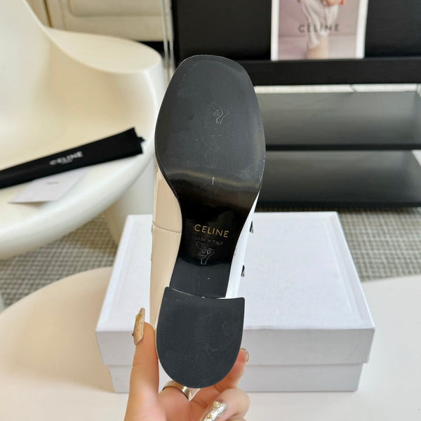 WOMEN'S SANDALS WITH ROUND TOE WHITE SPECIFIC COWHIDE