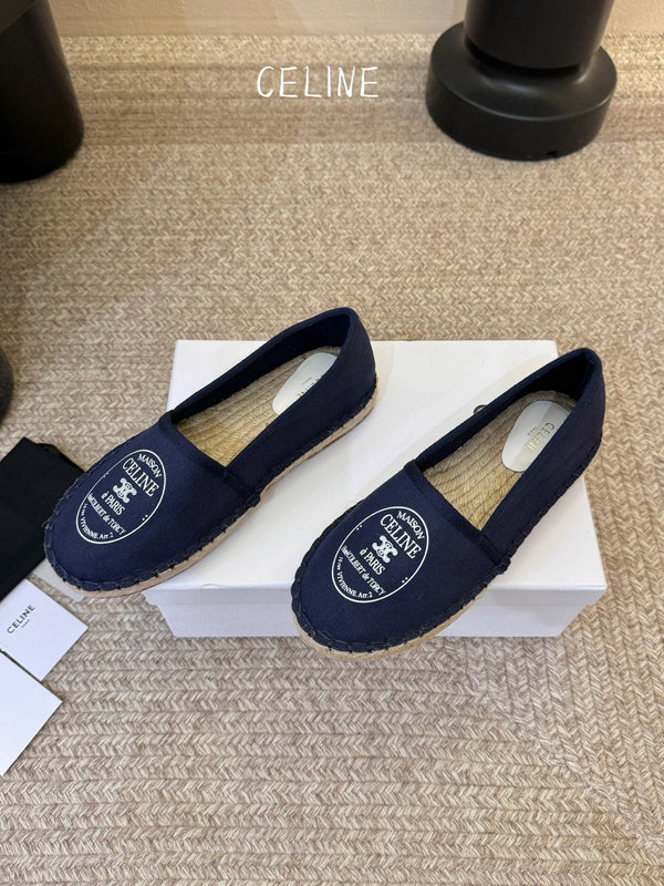 CL Maison Espadrilles Dark Blue Canvas 835905