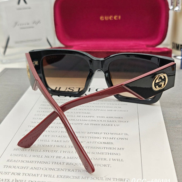 SQUARE FRAME SUNGLASSES 69101 IN ACETATE