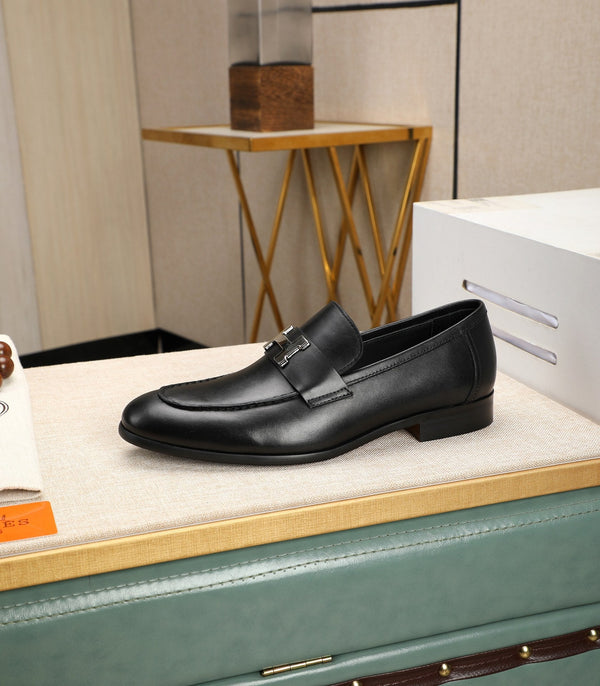 HM Men's Paris Loafer Black Cowhide