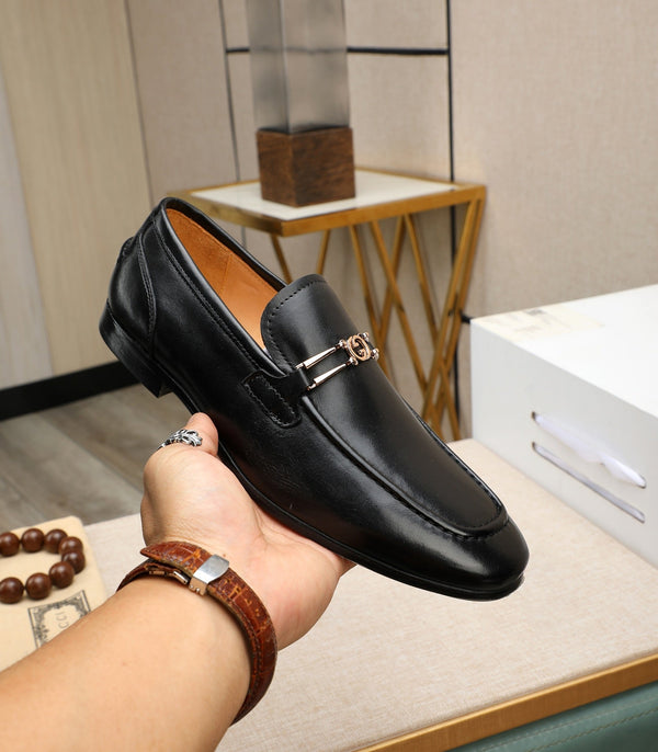 GG Men's Phyllis Loafer Black Cowhide 526008