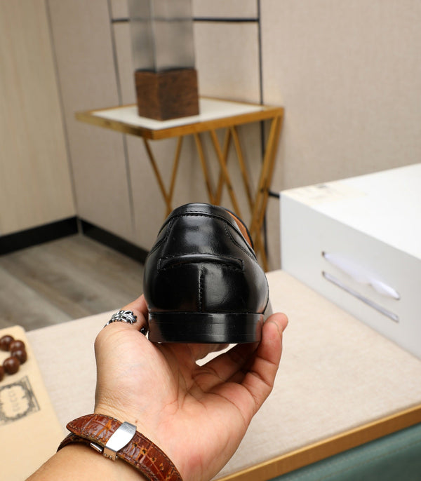 GG Men's Phyllis Loafer Black Cowhide 526008