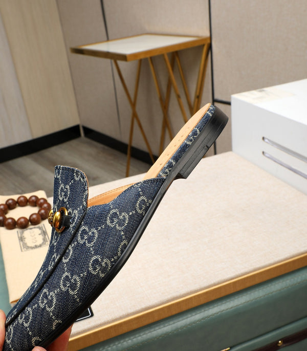 GG Men's Mule Brown Canvas 111472 (Copy)