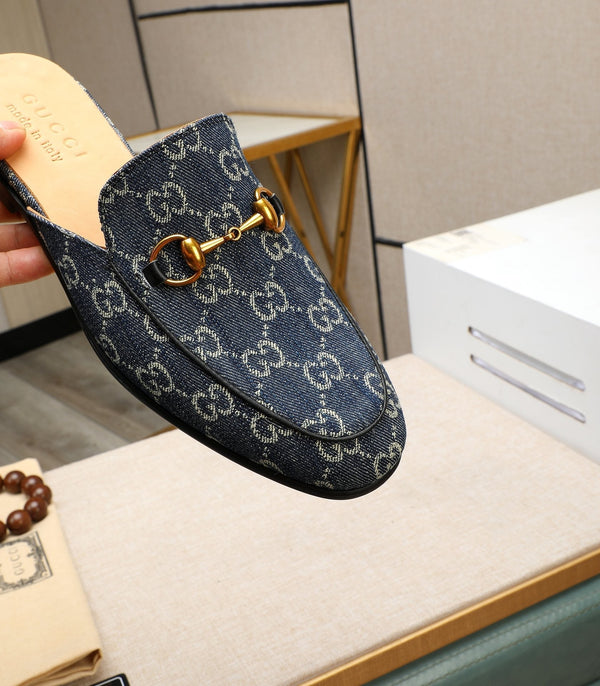 GG Men's Mule Brown Canvas 111472 (Copy)