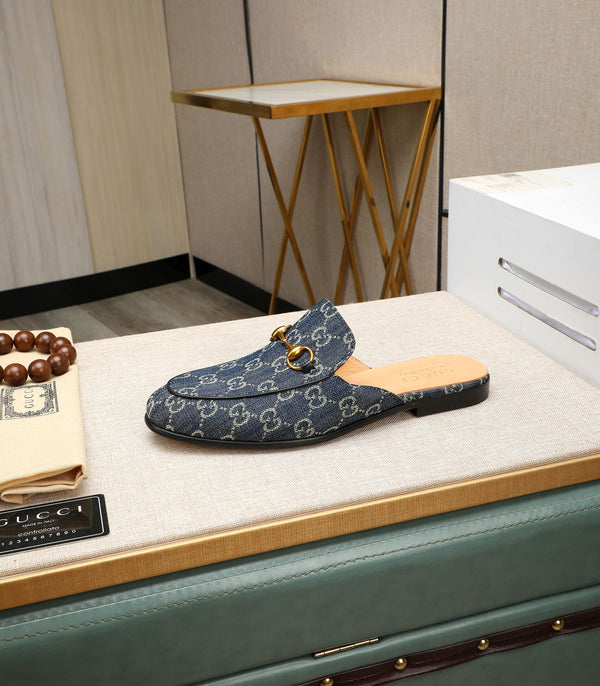 GG Men's Mule Brown Canvas 111472 (Copy)