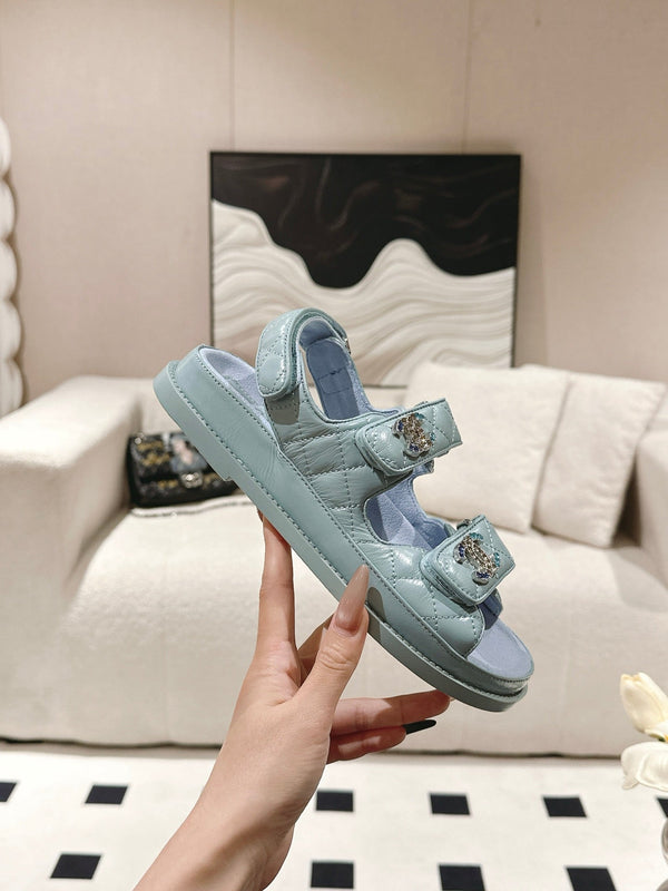 cc 25p dad sandal blue sky leather 237557