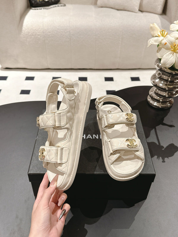 cc 25p sandalo dad in pelle crema 237558