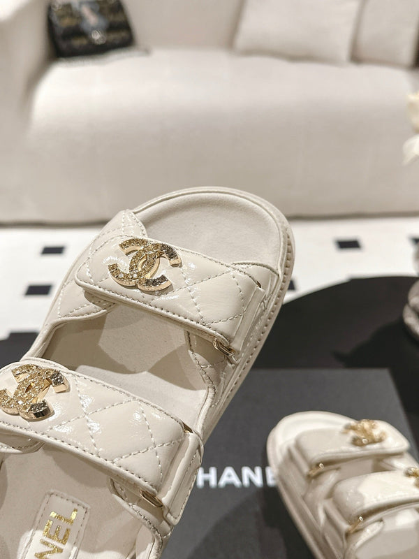 cc 25p sandalo dad in pelle crema 237558