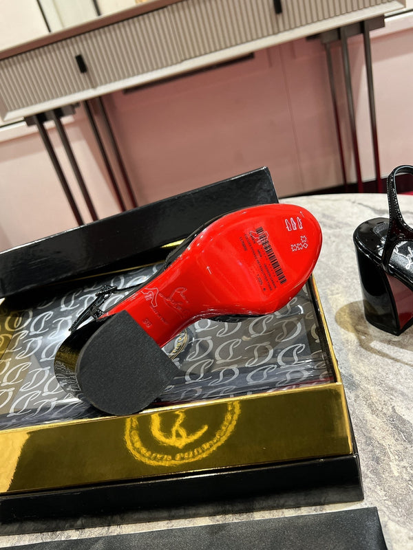 CL Jane Pump 55mm Patent Calf Leather Black