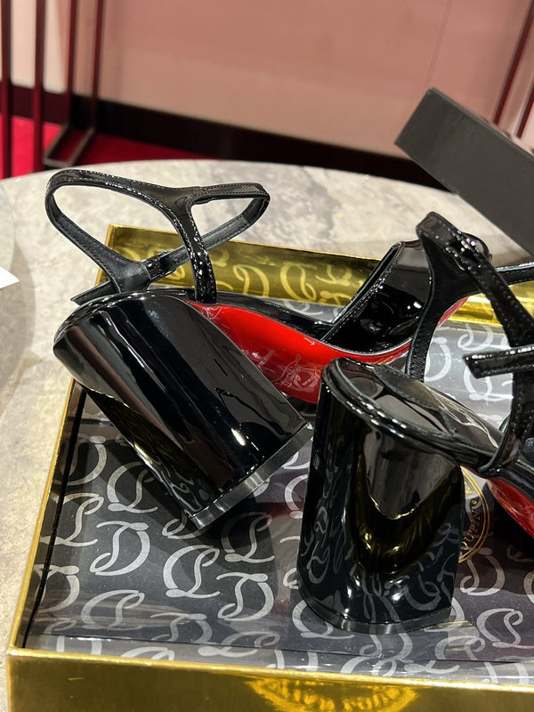 CL Jane Pump 55mm Patent Calf Leather Black