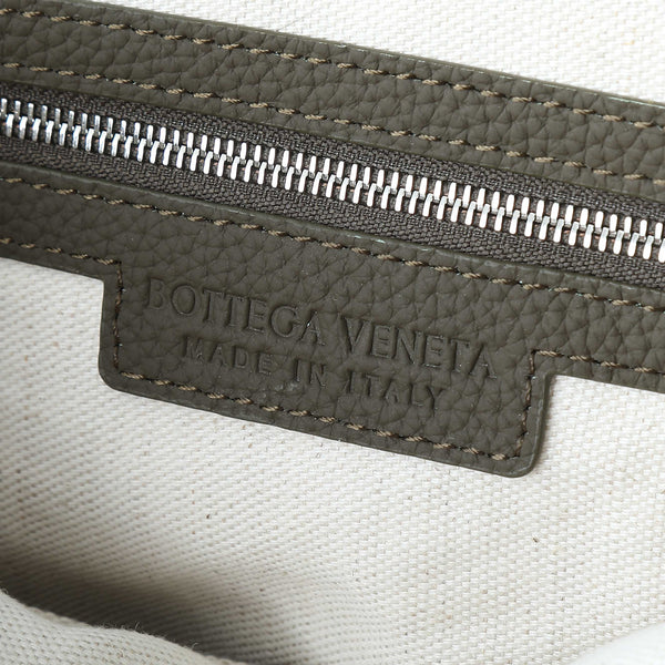 BV 25S DIAGO HOBO 39 IN PELLE DI BOVINA COLOR OLIVA MOLTO PROFONDA