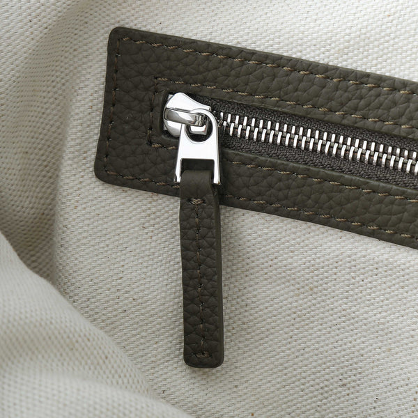 BV 25S DIAGO HOBO 39 IN PELLE DI BOVINA COLOR OLIVA MOLTO PROFONDA