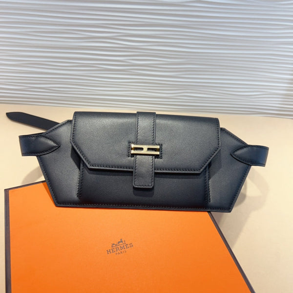 elan pocket 30 belt black bag