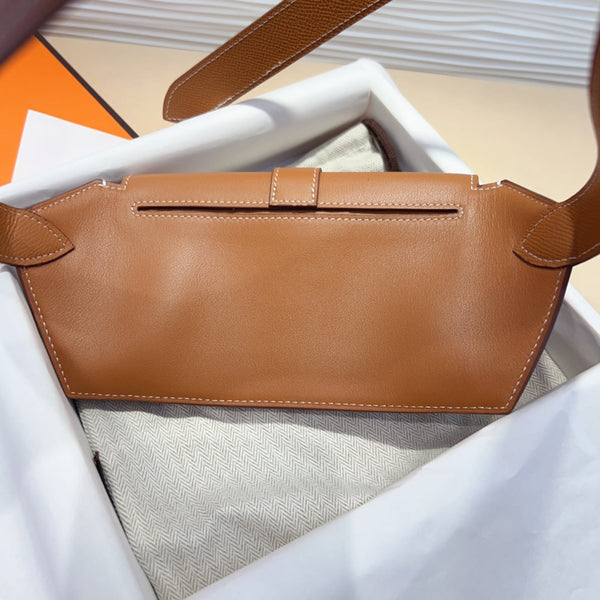 elan pocket 30 belt brown bag